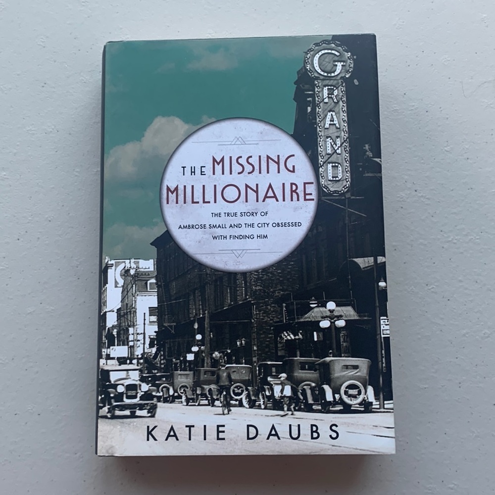 ✨2 for $15✨ The Missing Millionaire A True Story Hardcover Book